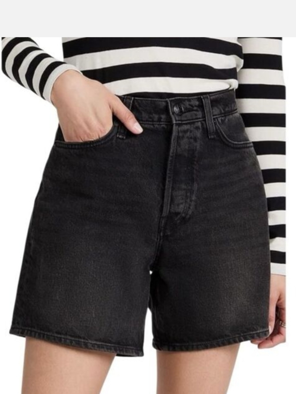 Rag & Bone Maya High Rise 6" Inseam Shorts - size 27